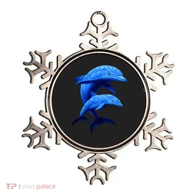 Mama And Baby Dolphin Ornament