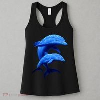 Mama And Baby Dolphin Women's Tank Top thumb 3