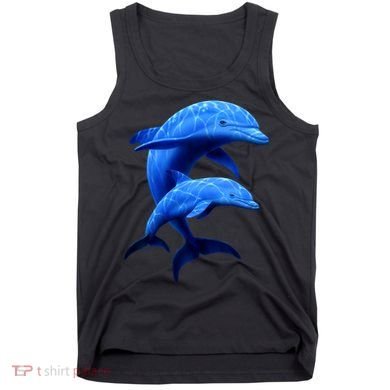 Mama And Baby Dolphin Tank Top