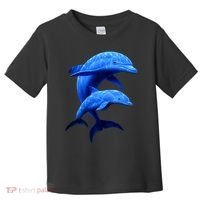 Mama And Baby Dolphin Toddler T-Shirt thumb 0
