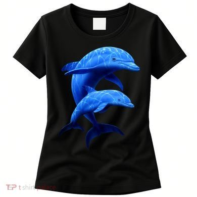 Mama And Baby Dolphin Women's T-Shirt