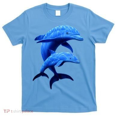 Mama And Baby Dolphin T-Shirt