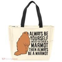 Marmot Always Be Yourself Unless You Can Be A Marmot Tote Bag thumb 0