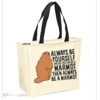 Marmot Always Be Yourself Unless You Can Be A Marmot Tote Bag thumb 2