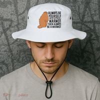 Marmot Always Be Yourself Unless You Can Be A Marmot Bucket Hat thumb 2