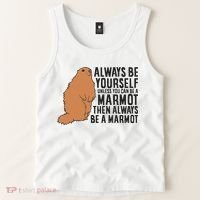 Marmot Always Be Yourself Unless You Can Be A Marmot Tank Top thumb 2