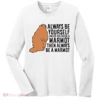 Marmot Always Be Yourself Unless You Can Be A Marmot Women's Long Sleeve Shirt thumb 0