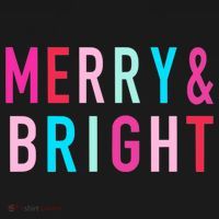 Merry And Bright Christmas Cool Gift Bucket Hat thumb 4