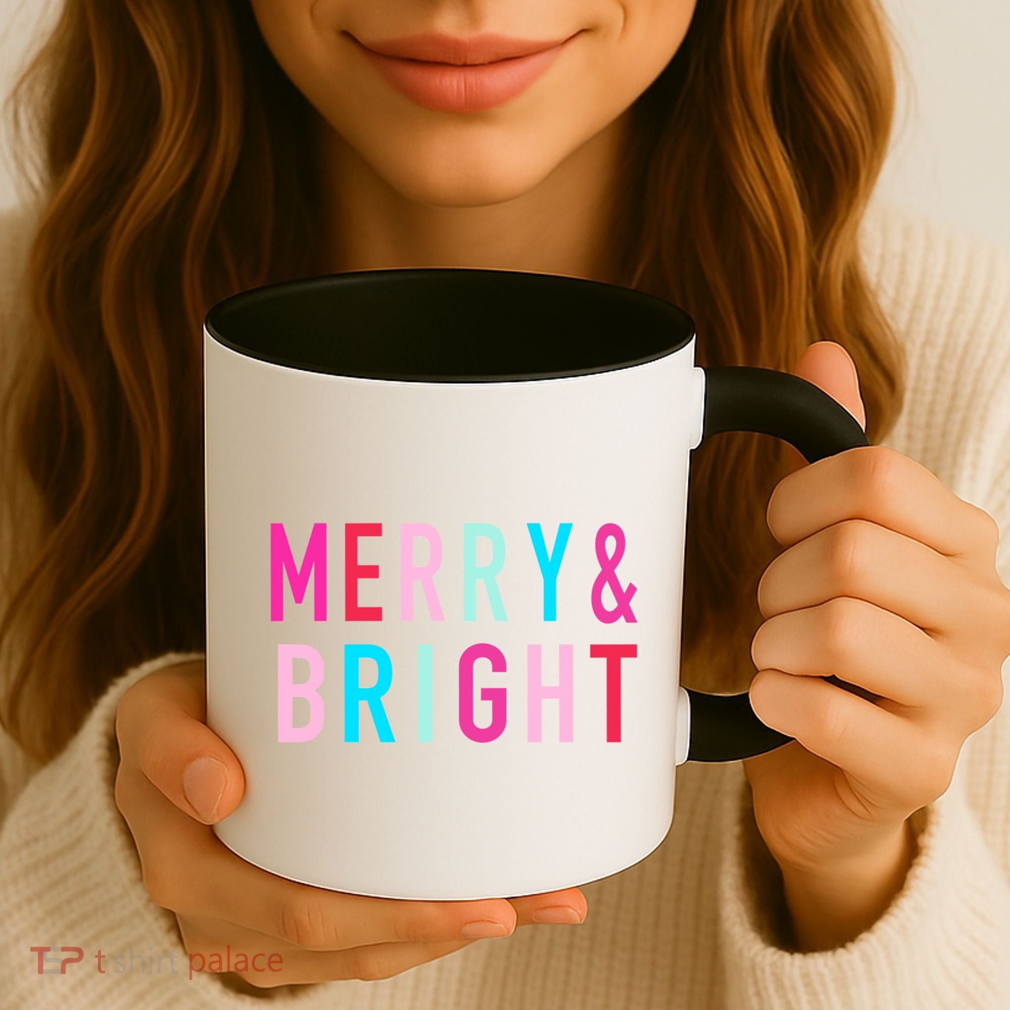 Merry And Bright Christmas Cool Gift Coffee Mug