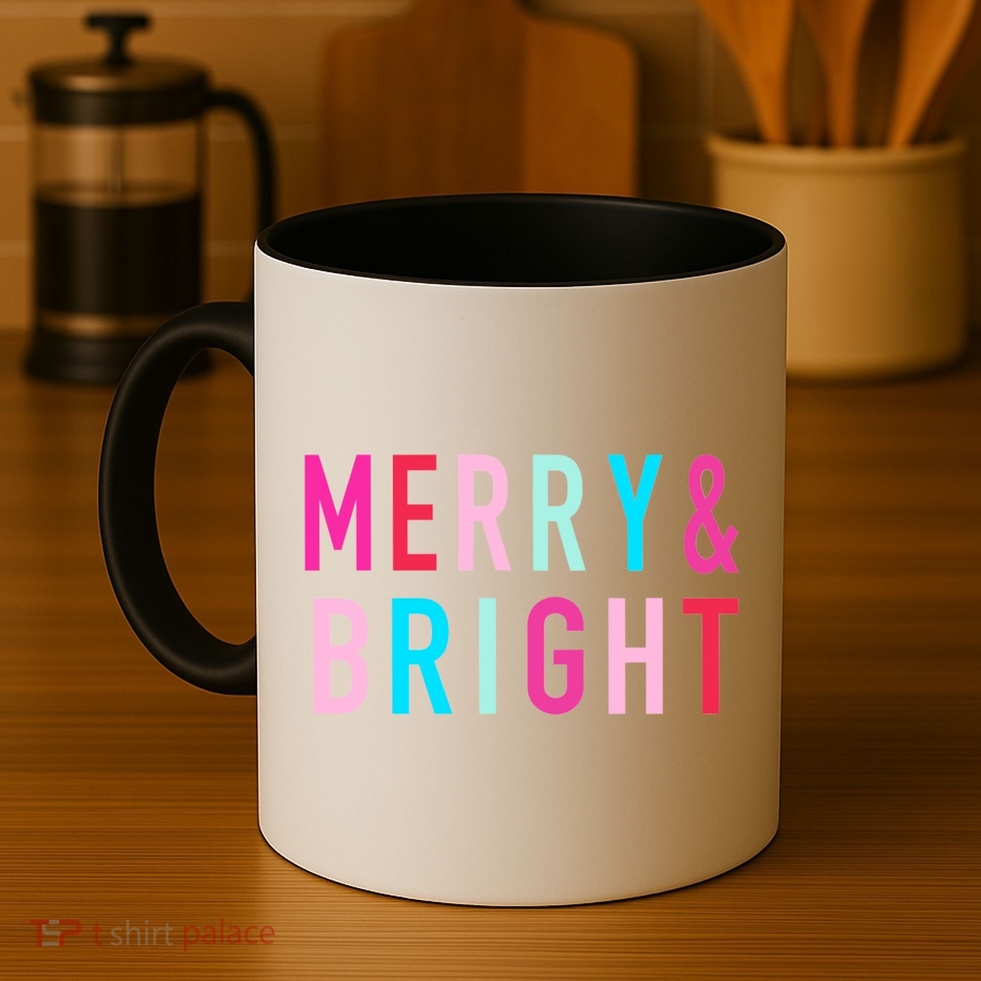 Merry And Bright Christmas Cool Gift Coffee Mug