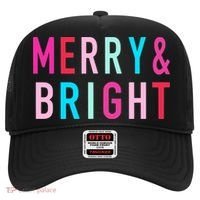 Merry And Bright Christmas Cool Gift Hat thumb 0