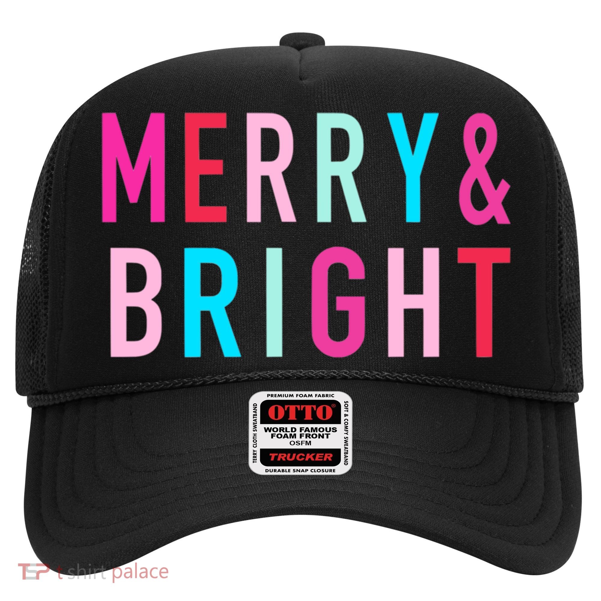 Merry And Bright Christmas Cool Gift Hat