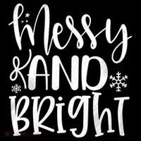 Messy And Bright Funny Christmas Toddler Hoodie thumb 2