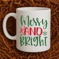 Messy And Bright Funny Christmas Coffee Mug thumb 2