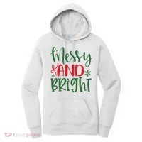 Messy And Bright Funny Christmas Women's Hoodie thumb 0