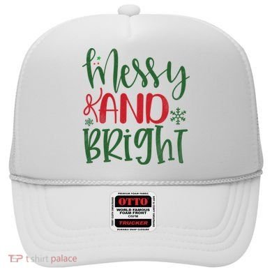 Messy And Bright Funny Christmas Hat