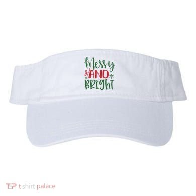 Messy And Bright Funny Christmas Visor