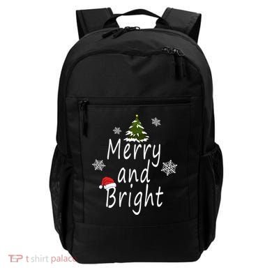 Merry And Bright | Merry Chrismas Backpack