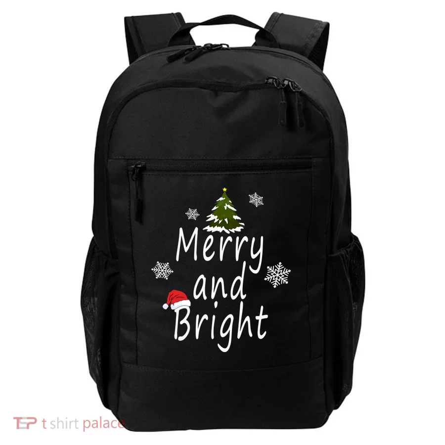 Merry And Bright | Merry Chrismas Backpack