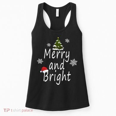 Merry And Bright | Merry Chrismas Women's Tank Top