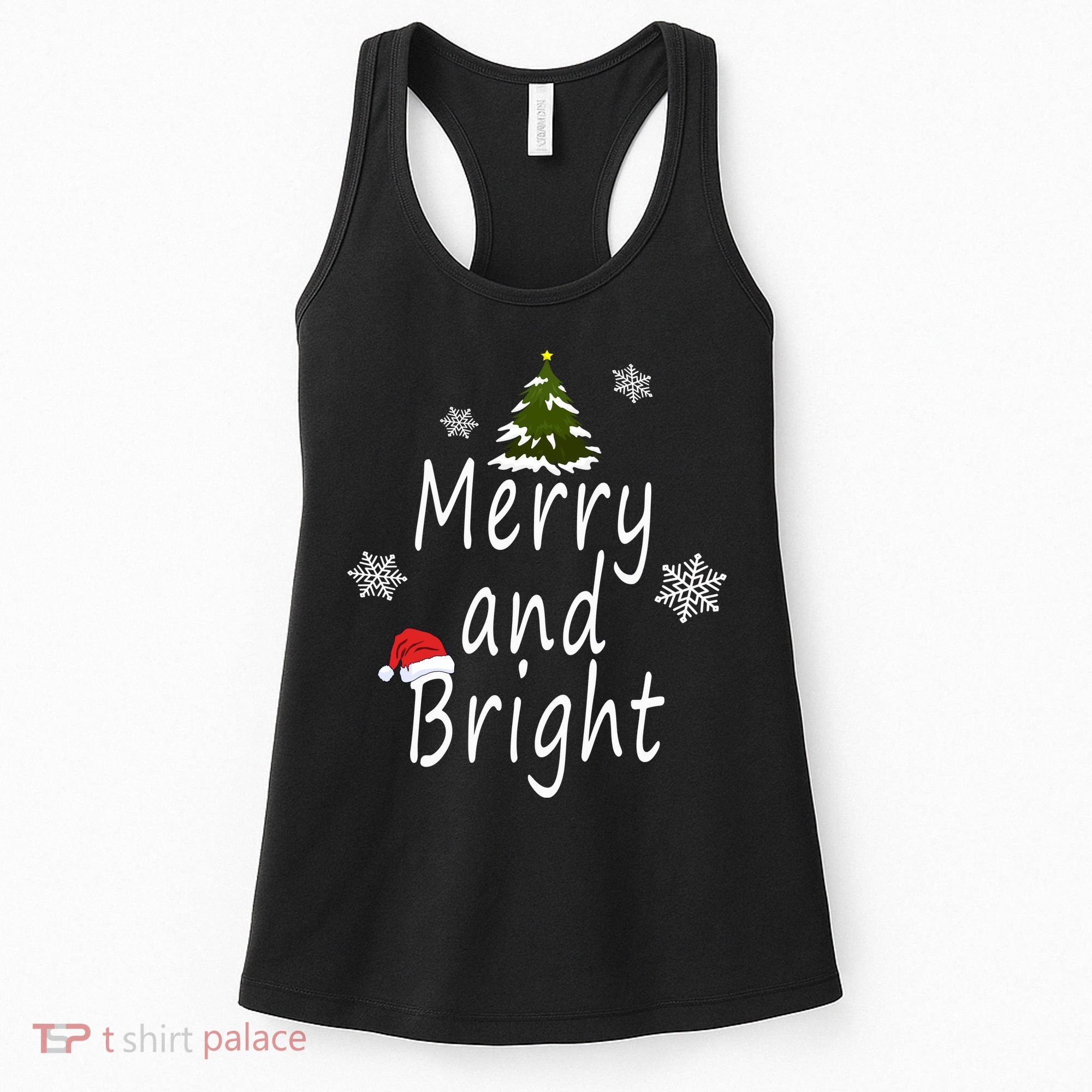 Merry And Bright | Merry Chrismas Women's Tank Top