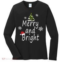 Merry And Bright | Merry Chrismas Women's Long Sleeve Shirt thumb 0