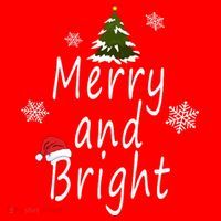 Merry And Bright | Merry Chrismas Santa Hat thumb 1