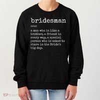 Mens Awesome Bridesman Definition Women's Sweatshirt thumb 0