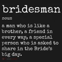 Mens Awesome Bridesman Definition Polo thumb 3