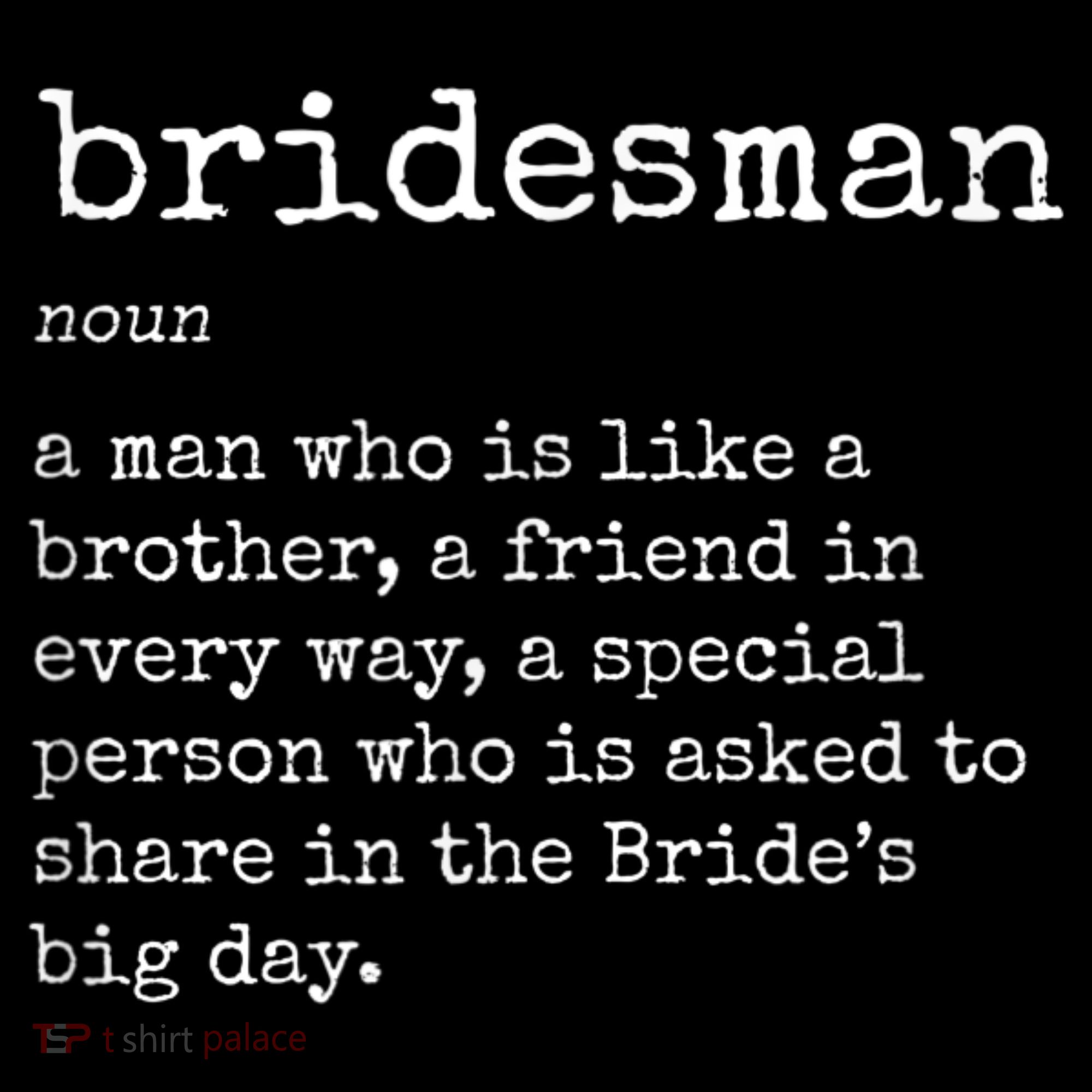 Mens Awesome Bridesman Definition Ornament