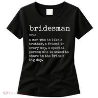 Mens Awesome Bridesman Definition Women's T-Shirt thumb 0