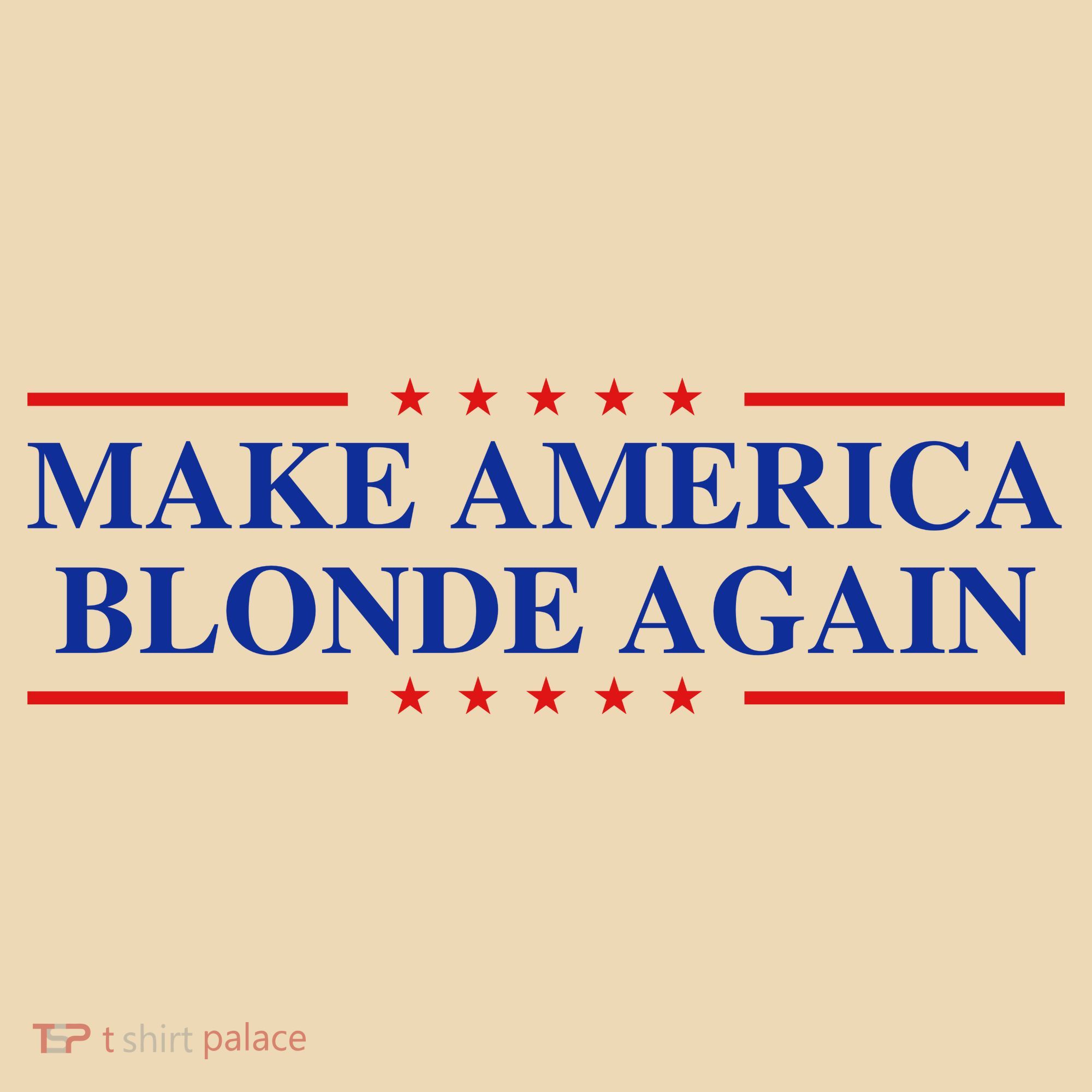 Make America Blonde Again Tote Bag