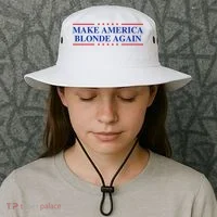 Make America Blonde Again Bucket Hat thumb 3