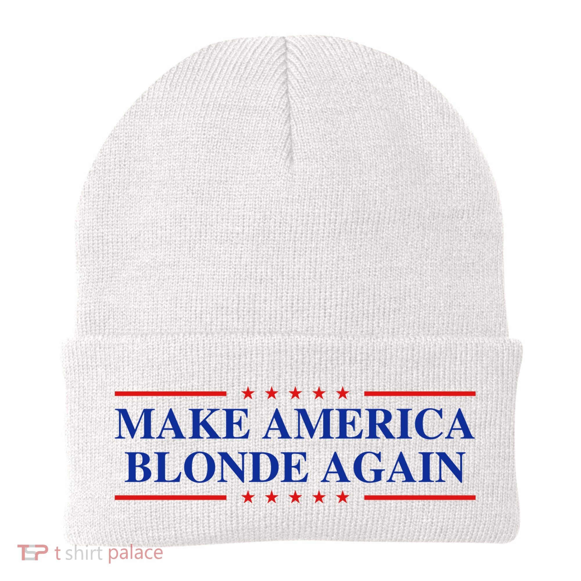 Make America Blonde Again Beanie