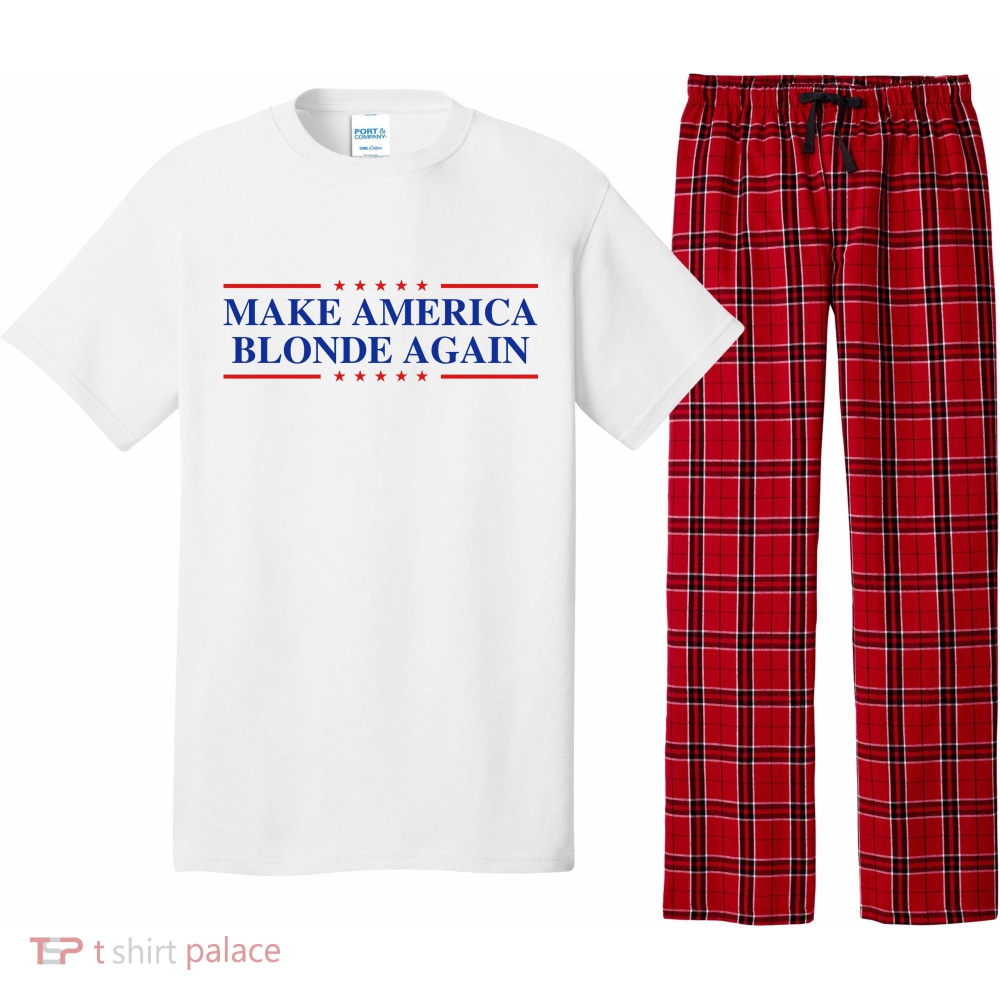 Make America Blonde Again Pajama Set