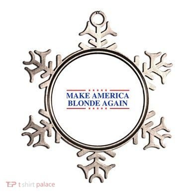 Make America Blonde Again Ornament