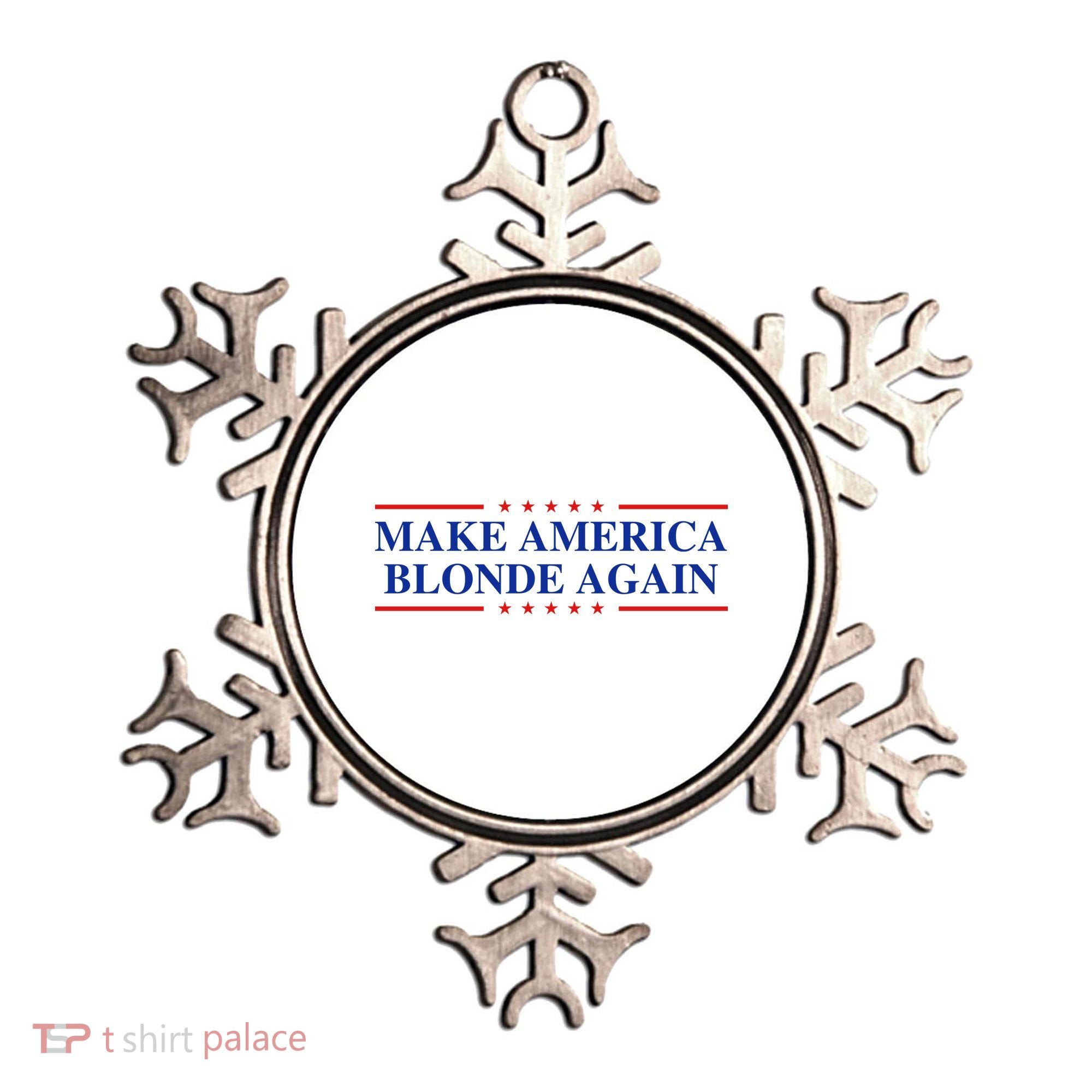 Make America Blonde Again Ornament