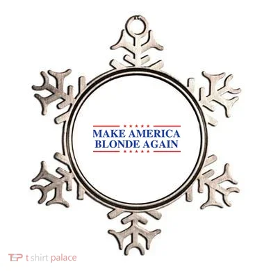 Make America Blonde Again Ornament