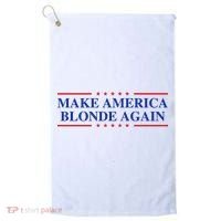 Make America Blonde Again Golf Towel thumb 0