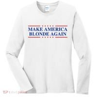 Make America Blonde Again Women's Long Sleeve Shirt thumb 0