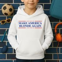 Make America Blonde Again Kids Hoodie thumb 2