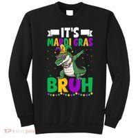 Mardigator Alligator Bruh Mardi Gras Costume Teens Boys Kids  Sweatshirt thumb 0