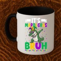 Mardigator Alligator Bruh Mardi Gras Costume Teens Boys Kids  Coffee Mug thumb 2