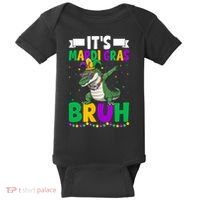 Mardigator Alligator Bruh Mardi Gras Costume Teens Boys Kids  Baby Bodysuit thumb 0