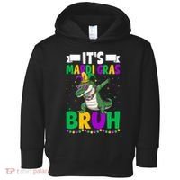 Mardigator Alligator Bruh Mardi Gras Costume Teens Boys Kids  Toddler Hoodie thumb 0
