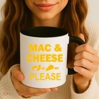 Mac & Cheese Please Coffee Mug thumb 3