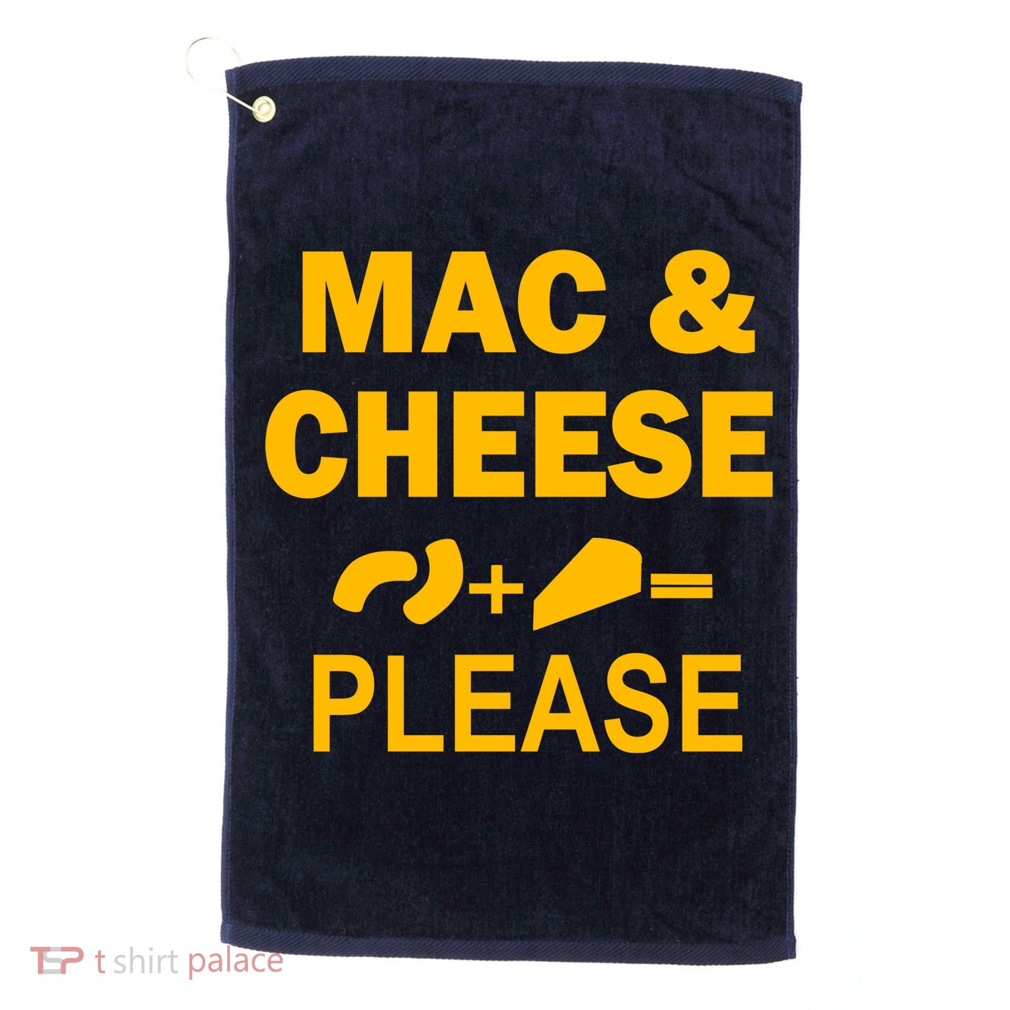 Mac & Cheese Please Golf Towel