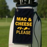 Mac & Cheese Please Golf Towel thumb 2