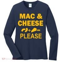 Mac & Cheese Please Women's Long Sleeve Shirt thumb 0