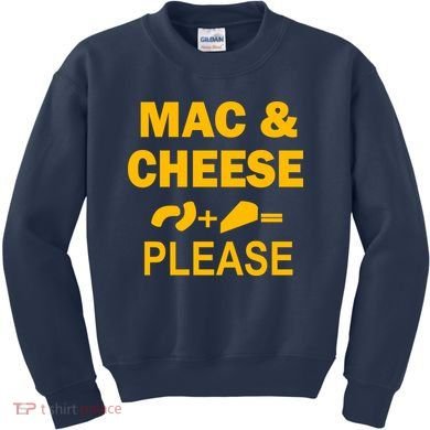 Mac & Cheese Please Kids Sweatshirt